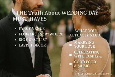 Les indispensables du jour de mariage : ce dont vous avez vraiment besoin