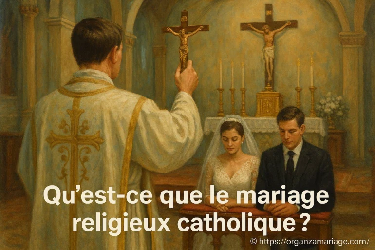 Qu'est-ce que le mariage religieux catholique ?