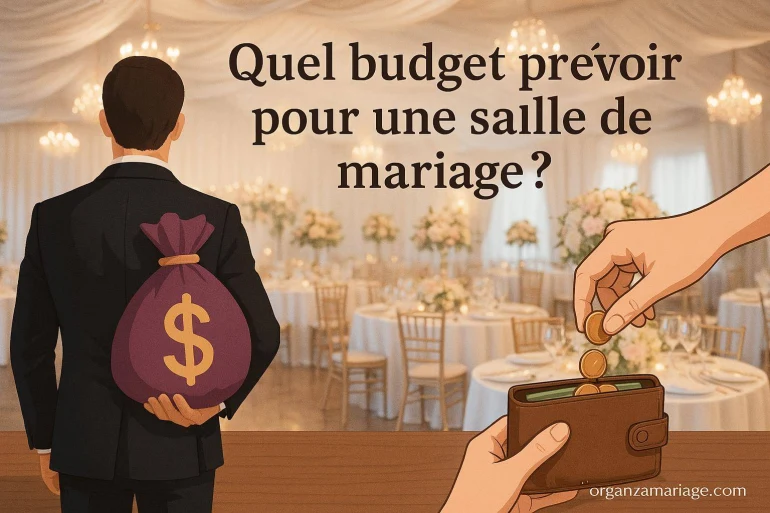Quel budget prévoir pour une salle de mariage ?