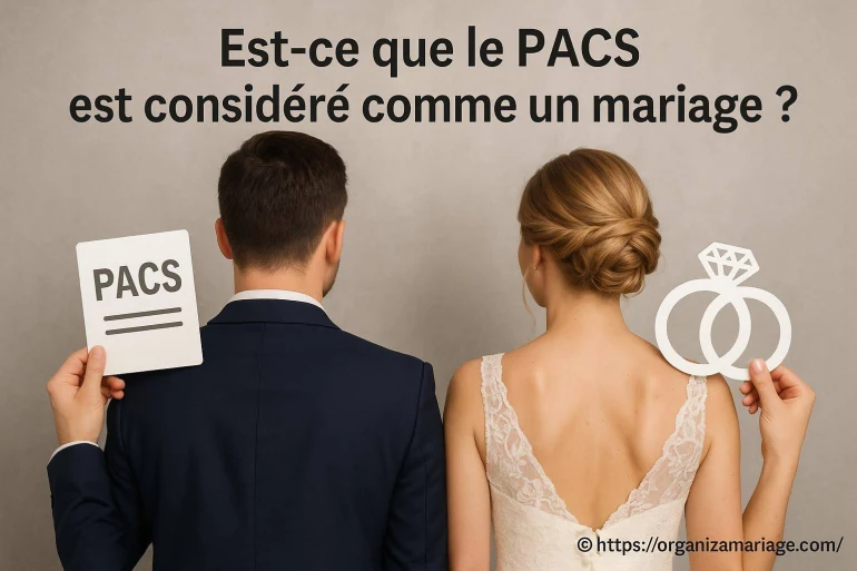 Le PACS est-il considéré comme un mariage ?