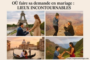 OĂč faire sa demande en mariage : lieux incontournables Ă dĂ©couvrir