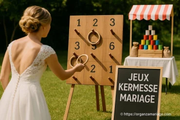Jeu kermesse mariage : comment organiser des animations réussies