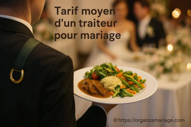 Tarif moyen d'un traiteur pour mariage : que faut-il prévoir ?