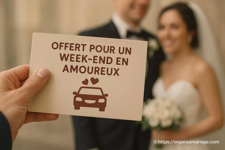 Offrir un week-end en amoureux aux nouveaux mariés : idées et conseils