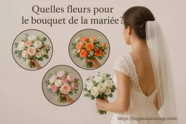 Quelles fleurs choisir pour le bouquet de la mariée ?