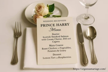 Menu repas mariage prince Harry : quel exemple britannique choisir ?