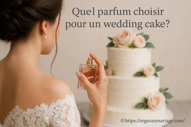 Quel parfum choisir pour un wedding cake ?