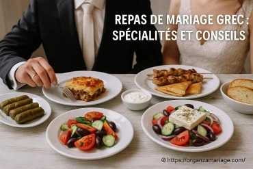 Repas de mariage grec : quelles spécialités choisir et conseils pratiques