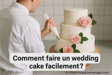 Comment faire un wedding cake facilement ?