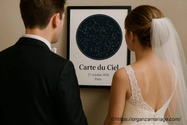 Carte du ciel : comment offrir la constellation du jour du mariage
