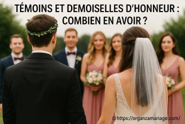 Témoins et demoiselles d'honneur : combien en avoir pour un mariage réussi ?
