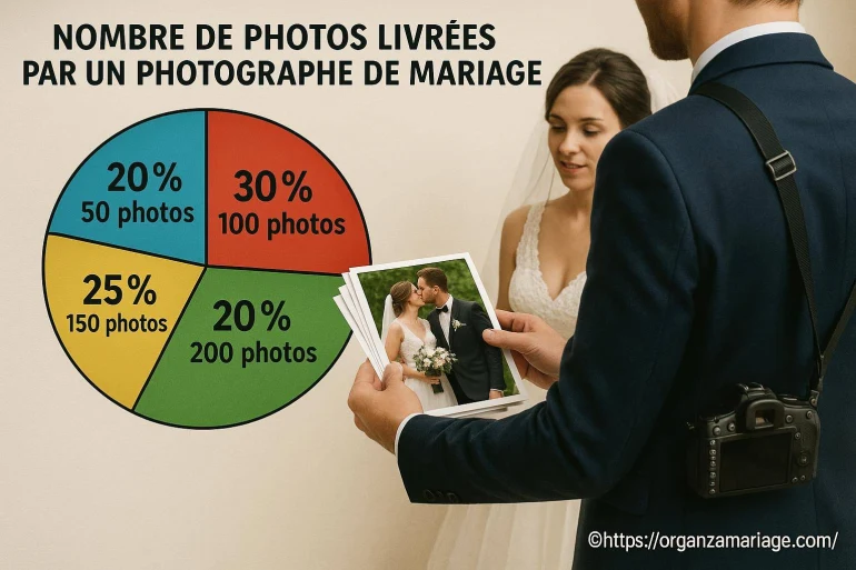 Nombre de photos livrées par un photographe de mariage : que faut-il attendre ?