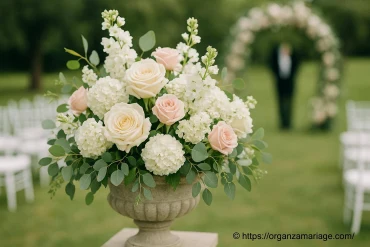 Quelles fleurs choisir pour un mariage en vasque ?
