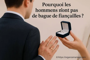 Pourquoi les hommes n’ont-ils pas de bague de fiançailles ?
