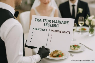 Traiteur mariage Leclerc : quels sont les avantages et inconvénients ?