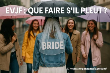 Evjf : que faire s’il pleut pendant la journée d’enterrement de vie de jeune fille ?