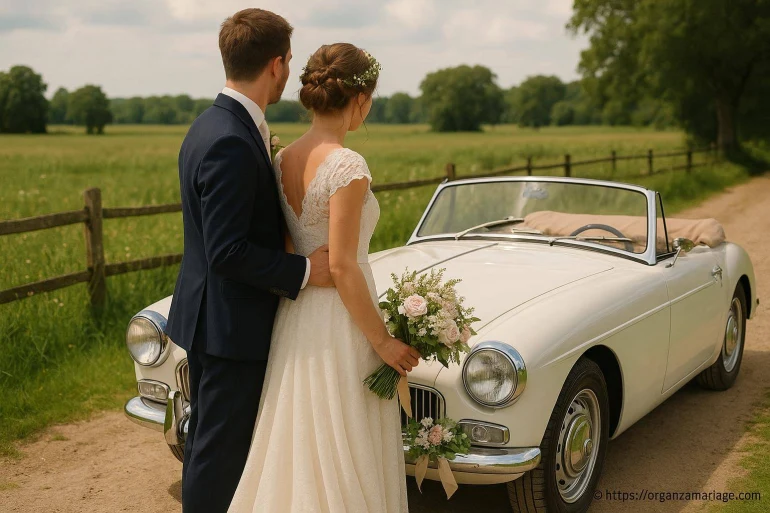 Quelle voiture choisir pour un mariage champêtre ?