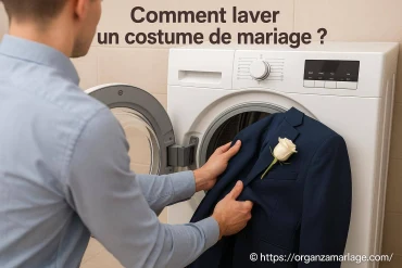 Comment laver un costume de mariage sans l'abîmer ?