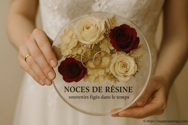 Noces de résine : comment célébrer des souvenirs figés dans le temps