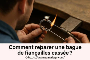 Comment réparer une bague de fiançailles cassée ?