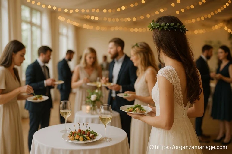 Repas de mariage debout : comment organiser un moment convivial et réussi ?