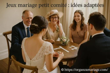 Jeux mariage petit comité : quelles idées pour animer votre jour J ?