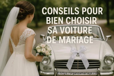 Conseils pour bien choisir sa voiture de mariage