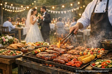 Repas de mariage grillade : comment organiser un menu réussi