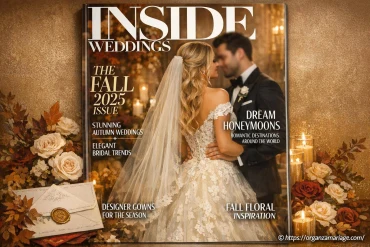 Inside weddings magazine : aperçu du numéro automne 2025