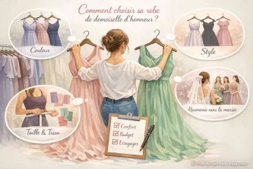 Comment choisir sa robe de demoiselle d'honneur ?