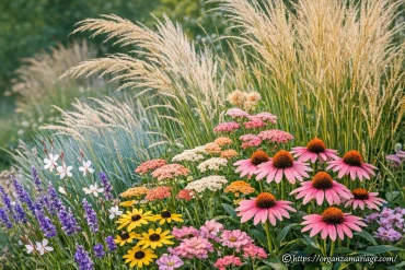 Quelles fleurs associer avec les graminées pour un mariage réussi ?