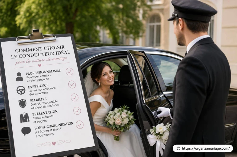 Comment choisir le conducteur idéal pour la voiture de mariage ?