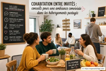 Cohabitation entre invités : conseils pour une ambiance conviviale