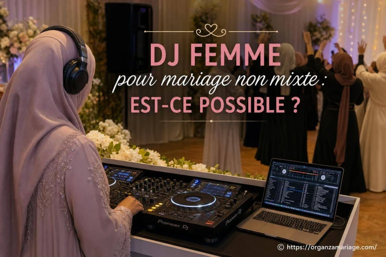 DJ femme pour mariage non mixte : est-ce possible ?
