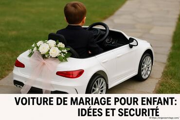 Voiture de mariage pour enfant : quelles idées et comment garantir la sécurité ?