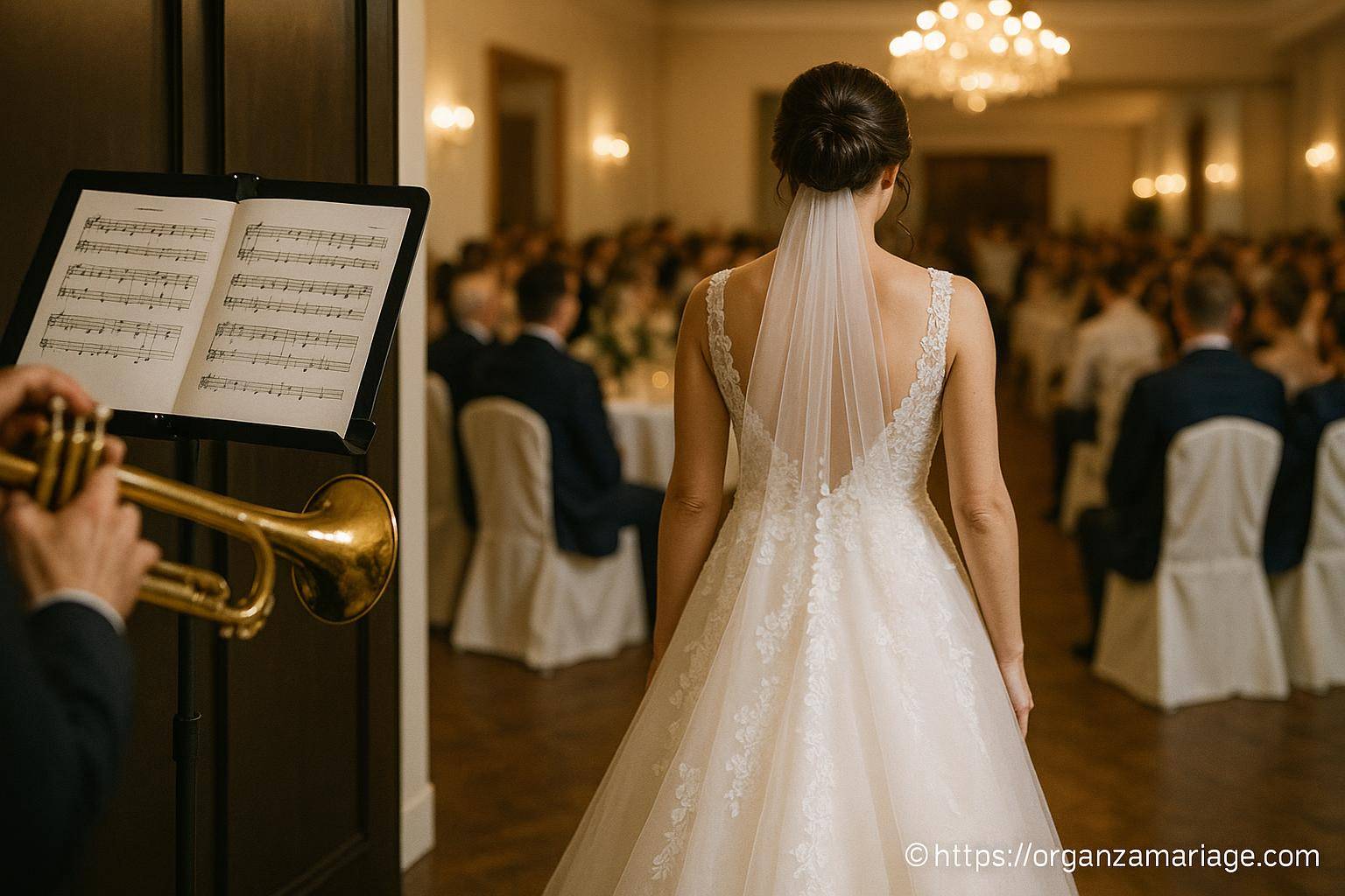 Quelle musique choisir pour l'entrée dans la salle de mariage ?