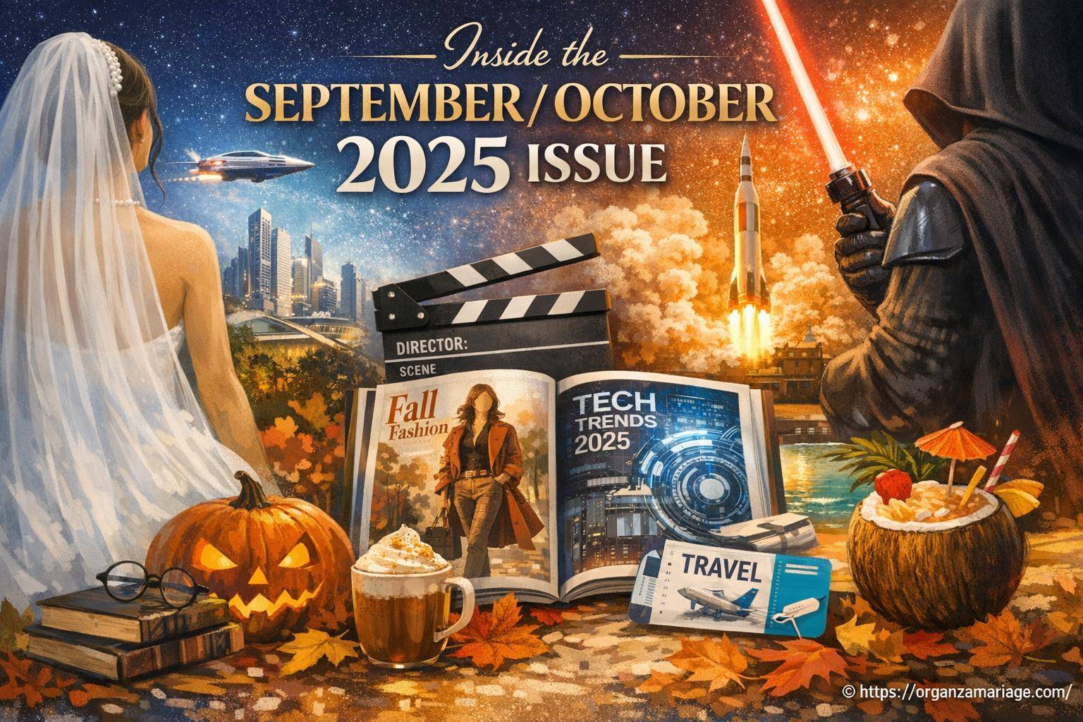 À l'intérieur du numéro septembre/octobre 2025 de bridalguide