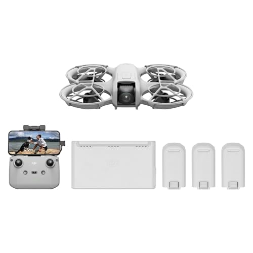Bundle Fly More DJI Neo, Mini Drone avec Caméra 4K UHD pour
