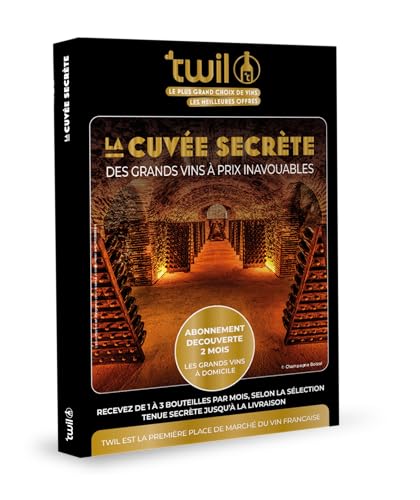 Twil - Coffret Cadeau Abonnement Vin 2 Mois - Grands Vins à 