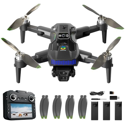 Drone avec Caméra 4K GPS, Drone Pliable pour Adultes et Débu