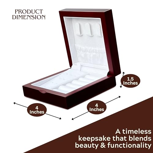 Cokos Box Boîte à bijoux personnalisée pour femme, boîte à b