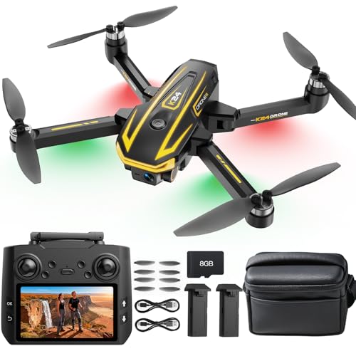 Drone avec caméra 4K,Avec écran haute définition de 4,5 pouc