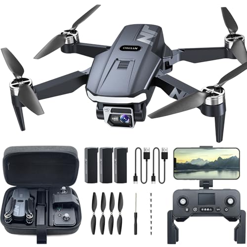 Drone GPS avec caméra 4K UHD pour adultes, 90 min de vol lon