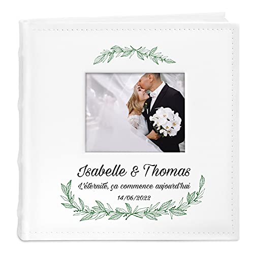 Maverton Album Photo personnalisé pour couple, Livre de mari