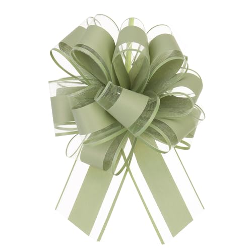 Uxcell Lot de 5 grands nœuds en organza pour emballage cadea