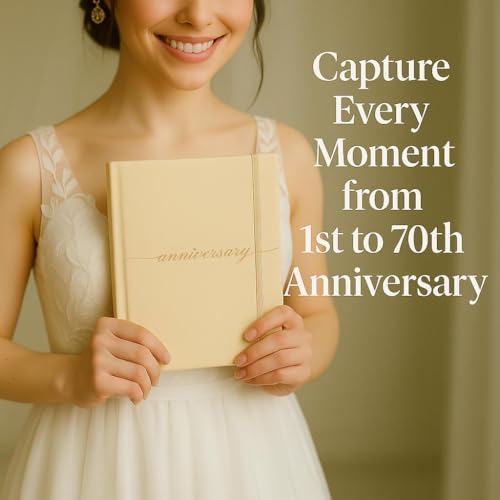 Élégant journal danniversaire de mariage - Capturer lessence