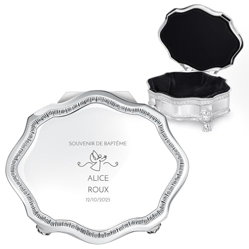 Maverton Boîte à Bijoux à personnaliser pour Femme et Fille