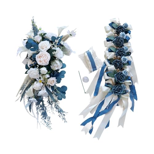Lilihuimaoyi Kit de Décoration de Voiture avec Rubans pour M