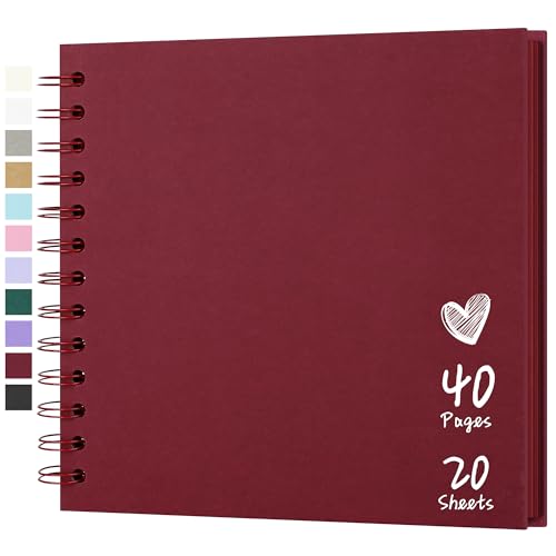 Polaroid Album photo scrapbooking 17,8 x 17,8 cm 20 feuilles