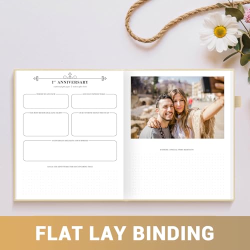Élégant journal danniversaire de mariage - Capturer lessence